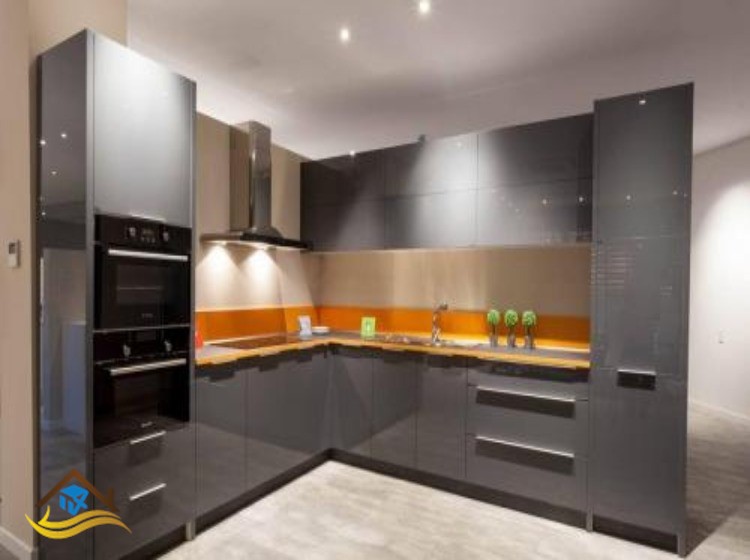 TỦ BẾP GỖ CN, LÕI XANH - NC5